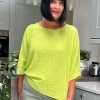 Clothing Role Fashion | Lime Essential Top Callie