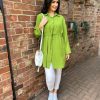 Clothing Kiki Mda | Green Tie Waist Tunic Rosie