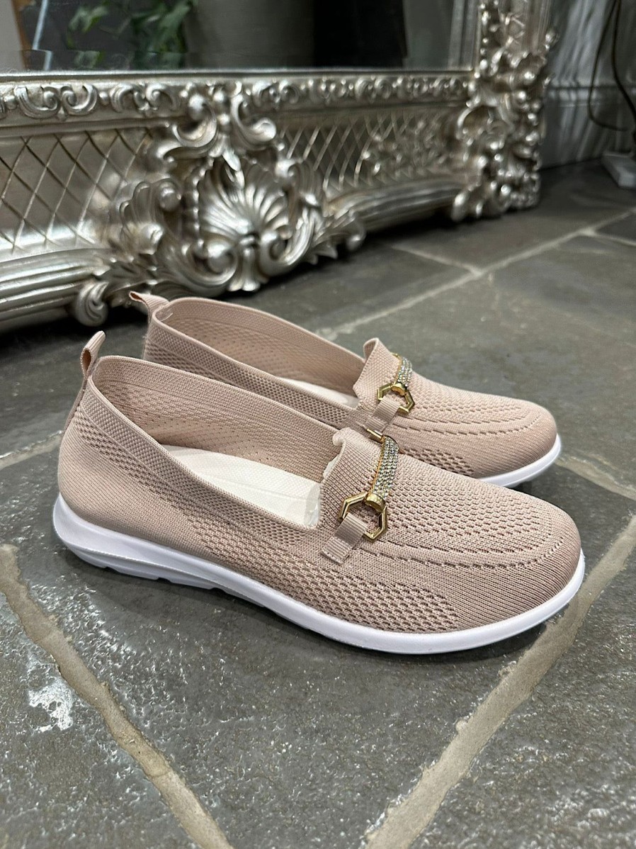 Footwear Bello star | Pink Comfort Fit Loafers