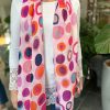 Bags & Accessories Twenty One Fashion | Pink Retro Dot Pattern Scarf