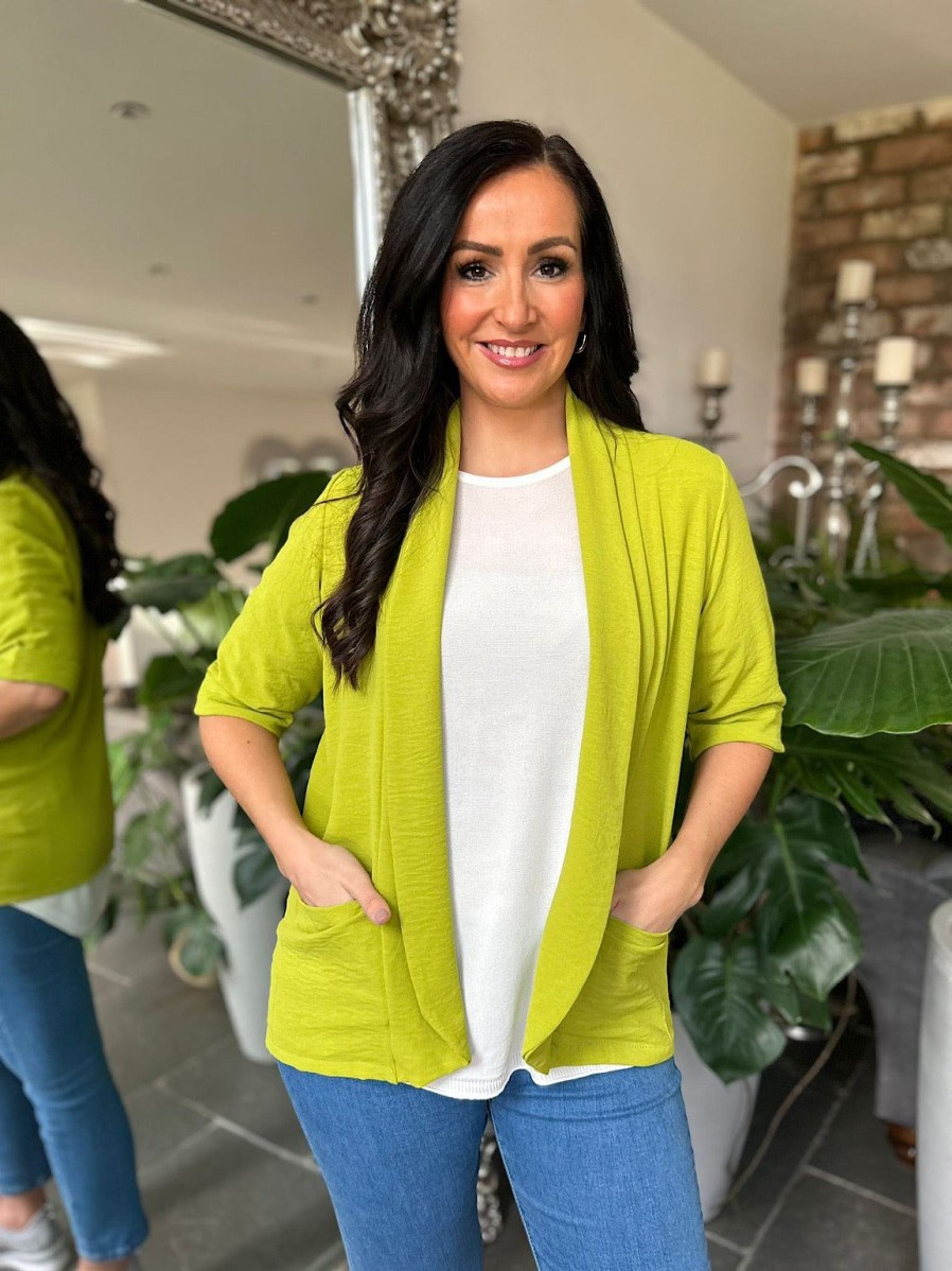 Clothing Paprika Jackets | Lime Lightweight Jacket Daphne