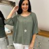 Clothing Role Fashion | Khaki Essential Top Callie