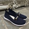 Footwear Bello star | Navy Comfort Fit Loafers