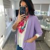 Clothing Paprika Jackets | Lilac Lightweight Jacket Daphne