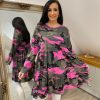 Clothing Prospero | Lipstick Pink Camo Dress Ophelia