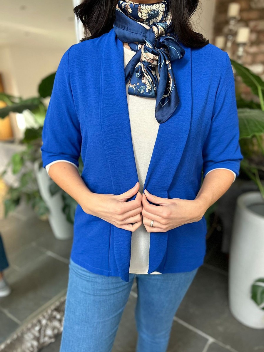 Clothing Paprika Jackets | Royal Blue Lightweight Jacket Daphne