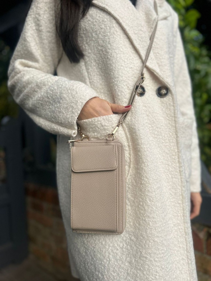 Bags & Accessories Milano | Stone Crossbody Phone Purse